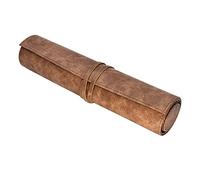 Ultra PRO Dice Scroll Cube Storage with Zip Pocket and Rolling Mat, Faux Leather Roll with Microfibre Interior for RPG Dice, Tabletop Games and Dice Lovers