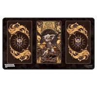 Ultra PRO - Dungeons & Dragons Book of Many Things Black Stitched Playmat Alternate Cover, Use as Oversize Mouse Pad, Desk Mat, Gaming Playmat, TCG Card Game Playmat, Protect Cards During Gameplay