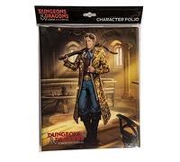 Ultra PRO - Dungeons & Dragons: Honor Among Thieves Character Folio with Stickers Ft. Hugh Grant - Organize & Store your Notes, Character Sheets, & D&D Spell cards, Includes Two 9-Pocket Pages