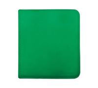 Ultra Pro E-15741 Ultra Pro-12 Pocket Zippered Pro Binder-Green, M