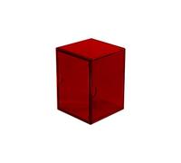Ultra Pro Eclipse 2-Piece Deck Box: Apple Red - For Pokemon game, MTG, Baseball, Basketball, Football card and other Trading Cards or Board Games storage