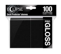 Ultra Pro Eclipse Gloss Standard Sleeves - Jet Black (100)
