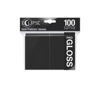 Ultra Pro Eclipse Gloss Standard Sleeves - Jet Black (100)