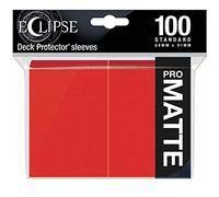 Ultra Pro Eclipse Matte Standard Sleeves (100) - Apple Red