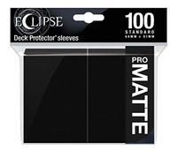 Ultra Pro - Eclipse Standard Matte Sleeves 100 Pack - Jet Black