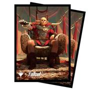 Ultra PRO - Fallout 100ct Deck Protector® Sleeves - Caesar, Legion’s Emperor - for Magic: The Gathering, Exclusive Protective Collectible Trading Card Game Artwork Sleeves Pack