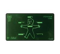 Ultra PRO - Fallout Black Stitched Playmat - Inventory Management - for Magic: The Gathering, Limited Edition Collectible Trading Tabletop Gaming Essentials Accessory Supplies