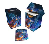 Ultra Pro - Final Fantasy x Universes Beyond Bahamut and Ifrit (Gift Bundle Packaging) 100+ Deck Box for Magic: The Gathering