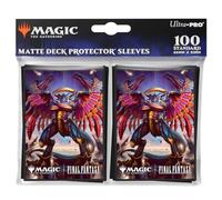 Ultra PRO - Final Fantasy x Universes Beyond Summon Bahamut 100ct Deck Protector Sleeves for Magic: The Gathering | Trading Card Accessories, Collectible Card Game Gear, Final Fantasy Collectibles