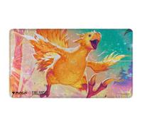 Ultra Pro Final Fantasy x Universes Beyond Traveling Chocobo (Golden) Holofoil Playmat for Magic: The Gathering