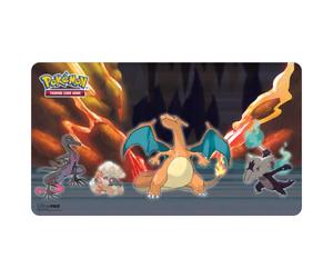 Ultra PRO - Gallery Series: Scorching Summit Playmat for Pokémon - Protect Cards During Gameplay from Scuffs & Scratches, Perfect as Oversized PC Mouse Pad for Gaming & Desk Mat