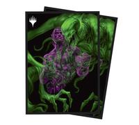 Ultra Pro Mtg Duskmourn Deck Protector Sleeves Featuring Tyvar, The Pummeler (Double Exposure Alt) (100)