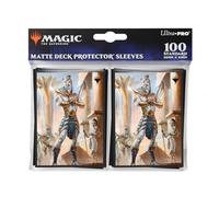 Ultra Pro Mtg Aetherdrift Deck Protector Sleeves Commander Featuring Temmet, Naktamun's Will (100)