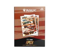 Ultra Pro Mtg Aetherdrift 105Ct Apex Deck Protector Sleeves Set Symbol Featuring Finish Line Bundle Art
