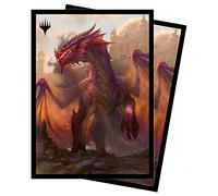 Ultra PRO - Magic: The Gathering Battle for Baldur's Gate, Commander Legend 100ct Card Sleeves (Firkraag, Cunning Instigator) - Protect Your Collectible Trading Cards with ChromaFushion Technology