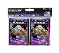 Ultra Pro Mtg Foundations 100Ct Deck Protector Sleeves Light Featuring Ajani Goldenmane