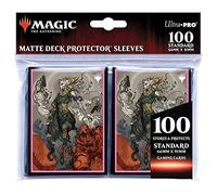 Ultra PRO Magic: The Gathering - Kamigawa Neon Dynasty 100ct Card Sleeve Protector Featuring Tamiyo, Compleated Sage- Protect Your Cards with ChromaFusion Technology and Always Be Ready for Battle