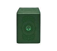 Ultra Pro - Magic: The Gathering Mana 7 Alcove Flip Deck Box Forest - Protect Your Cards While On The Go and Show Up to Battle in Style Featuring Vibrant Full-Colour & Debossed Design