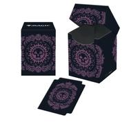 Ultra Pro - Magic: The Gathering Mana 7 Swamp Deck Box 100+ - Protect Your Cards While On The Go , and Always Be Ready for Battle Against Friends or Enemies with A Stylish Full-Color Deck Box