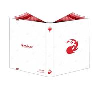 Ultra PRO - Mana 8 9-Pocket PRO-Binder - Mountain for Magic: The Gathering, Holds & Protects 360 Standard Sized Cards, Collector's Edition Durable Trading Premium Leatherette Secure Pocket Binder