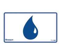 Ultra PRO - Mana 8 Stitched Edge Playmat - Island for Magic: The Gathering, Collector's Edition Durable Non-Slip MTG Protective Enhanced Gaming Surface Artwork Playmat