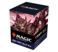 Ultra Pro - March of the Machine 100+ Deck Box ft. Brimaz, Blight of Oreskos for MTG, Store & Protect Gaming Cards, Valuable Trading Cards, Self Locking Lid, Store 100 Double Sleeved Cards