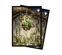 Ultra PRO - Modern Horizons 3 100ct Deck Protector Sleeves Green for Magic: The Gathering, Protective Premium Collectible Trading Card Sleeve Game Accessory