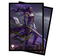 Ultra PRO - MTG Commander Masters 100ct Standard Size Card Sleeves - Hand of Erebos Artwork, Matte Finish with ChromaFusion Technology, Protect Magic: The Gathering Cards, Standard Size Cards