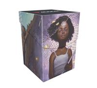 Ultra Pro - MTG Duskmourn 100+ Deck Box Commander Aminatou, Veil Piercer for Magic: The Gathering, Protect and Store up to 100+ Double Sleeves Standard Cards for MTG, Secure Lid, Vibrant MTG Art