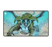 Ultra Pro Mtg Tarkir: Dragonstorm Black Stitched Playmat Temur Featuring Ureni, The Song Unending