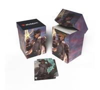 Ultra Pro - Outlaws of Thunder Junction 100+ Deck Box® Ft. Kellan for Magic: The Gathering, TCG collectible gaming accessory protective card deck holder