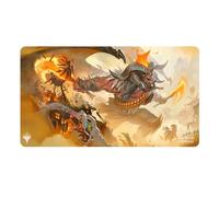 Ultra PRO - Outlaws of Thunder Junction Playmat Ft. Rakdos for Magic: The Gathering, Limited Edition Unique Artistic Collectible Card Gaming TCG Playmat Accessory