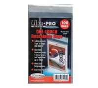 Ultra Pro Pack of 100 One Touch Resealable Poly Bags Sleeves for Card Holder
