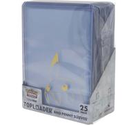 Ultra PRO - Pikachu Toploader and Penny Sleeves Combo Pack for the Pokémon Trading Card Game (25 Pack)