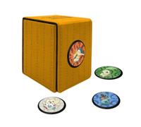 Ultra Pro - Pokemon Alcove Click Johto: Store 100 Double-Sleeved Cards with 4 Th