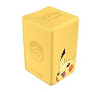 Ultra Pro Deck Box Pokemon Pikachu Alcove Tower Trading Card Game Accessory Yellow