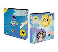 Ultra PRO - Pokémon Pikachu & Mimikyu 2” Album Folder for Collectible Trading Cards - 3 Ring Card Folder Perfect for Storing & Protecting Valuable Cards, Pair With Ultra PRO 9-pocket Pages