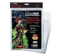 Ultra Pro Resealable Magazine Size Comic Bags (100 Acid Free Bags)