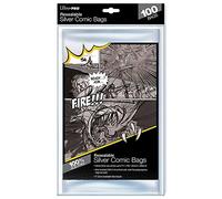 Ultra Pro Resealable Silver Size Comic Bags (100 Acid Free Bags)