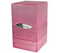 Ultra Pro Satin Tower - Glitter Pink