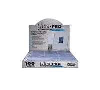 10-Pack Ultra Pro Silver Series Pages 9 Pockets Collector's Pocket Transparent