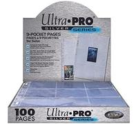 Ultra Pro | Silver Series 9 Pocket Trading Card Folder | Trading Card Storage