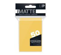 Ultra Pro SLEEVES Pro-Matte d12 Card Game (Yellow)