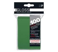 Ultra Pro Deck Protector Sleeves – Pro-Gloss Standard – Green (100 per pack)