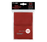 Ultra Pro SLEEVES Solid 100 Card Game (Red)