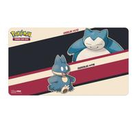 Ultra Pro Snorlax & Munchlax Playmat for Pokemon - Great for Card Games and Battles Against Friends and Enemies, Perfect for at Home or Office Use As a Mousepad for PC