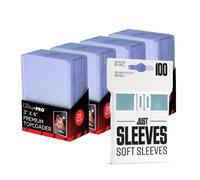 Ultra Pro Super Clear Premium Toploaders (100) & Penny Sleeves (100) Combo