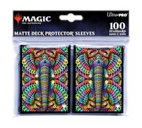 Ultra Pro - The Lost Caverns of Ixalan 100ct Deck Protector® Sleeves Quintorius Kand for Magic: The Gathering, Protect MTG Cards from Scuffs & Scratches, Standard Size Card Sleeve Protector
