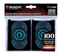 Ultra Pro Ultra Pro Printed Art Magic The Gathering Card Game 100ct Printed Art Card Sleeves-MTG Mana 7 Blue Island