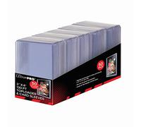 Ultra Pro UP - 3 x 4 inches Super Thick 130PT Toploader with Thick Card Sleeves 50 ct